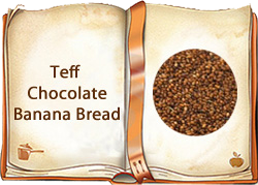 Teff Chocolate Banana Bread