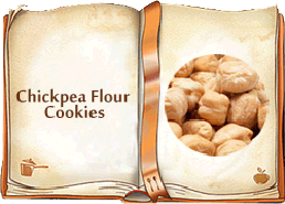 Chickpea Flour Cookies